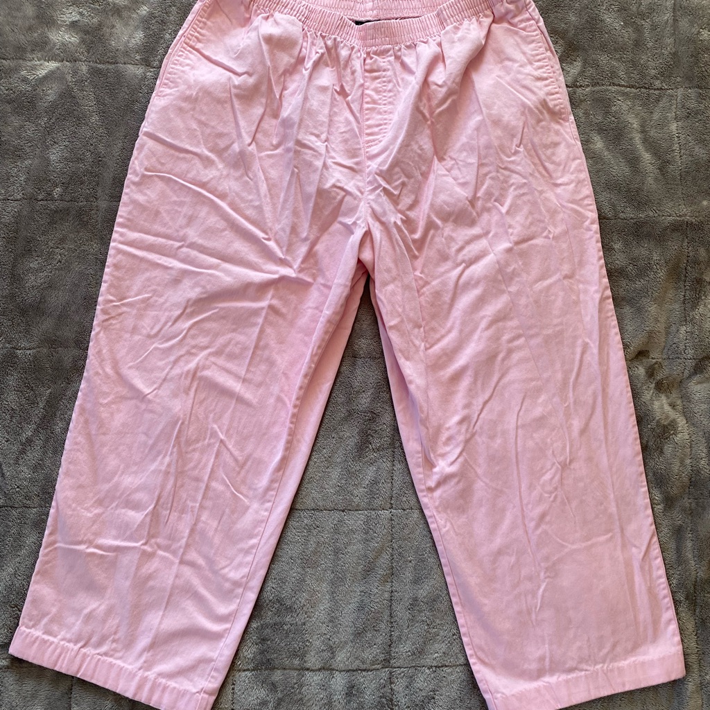 Basic Editions Womens Soft Pink Pants 754 Basic Editions Womens Soft Pink Pants 754